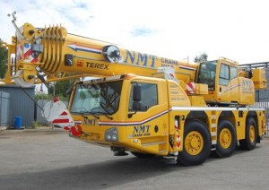 La grúa Challenger Terex es la primera del Reino Unido